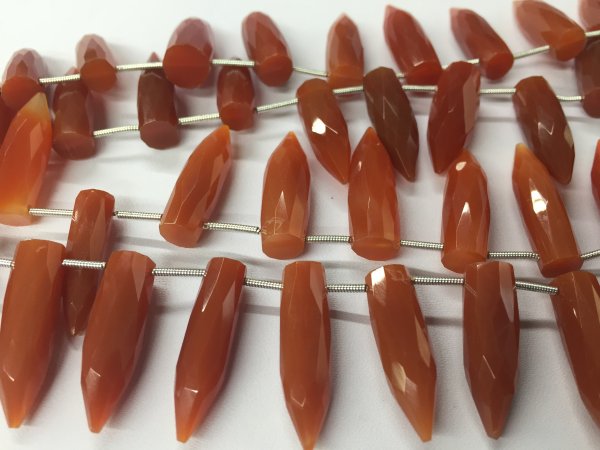 Carnelian Bullets Faceted