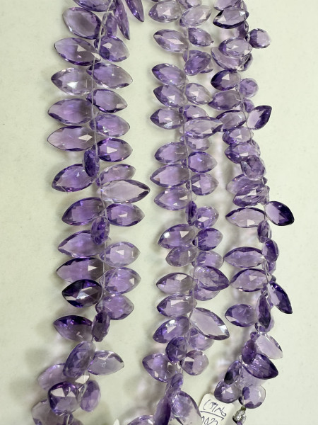 Amethyst Hydro Quartz Marquise Faceted