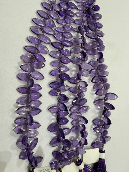 Amethyst Hydro Quartz Marquise Faceted